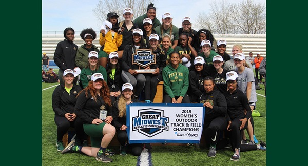 Tiffin University's women's track and field squad won the G-MAC Outdoor Championship.