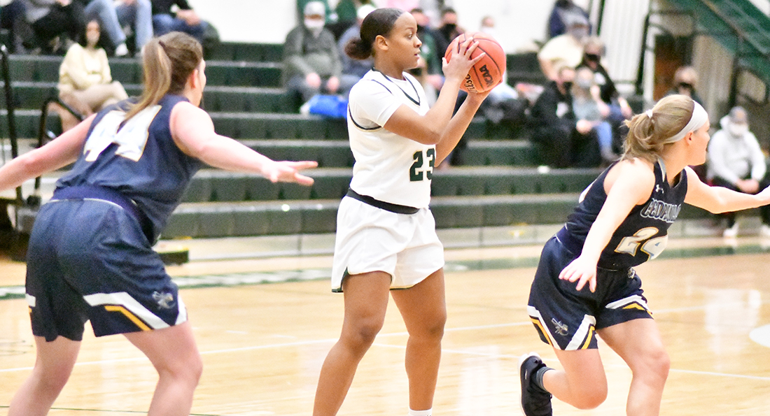 Jada Tate led the Dragons with 12 points in loss to UIS.