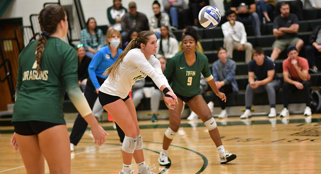 Tiffin University posted a five-set win against Trevecca Nazarene.