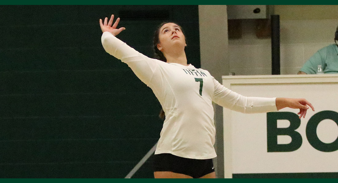 Taylor Peterson had 16 kills to lead the Dragons.